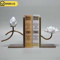 New Chinese style creative home Zen book by ornament Study desk Practical book stand Art Stone book stand