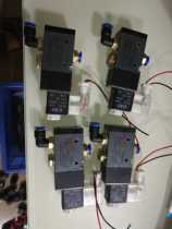 Dismantling machine solenoid valve SY3V310-10 Nine to be new bag good use with 8 mm quick connector