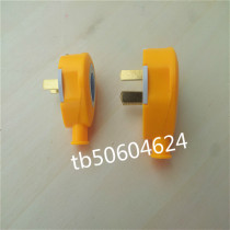 220V 10A copper anti-drop three-pole plug compressive feet Plug Power san cha tou two hole plug quick