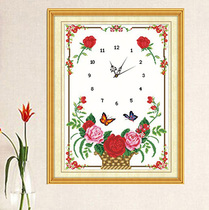 The small piece of the clockwork for the new line embroidery basket of 2022 suitable for the restaurant embroiders large and large flowers