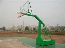 Flat box large box imitation hydraulic mobile basketball rack outdoor outdoor standard basket rack tempered rebound factory direct sales
