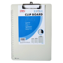 Deci 9248 plastic clip A4 writing document splint plate plate clip reading frame writing pad can be hung