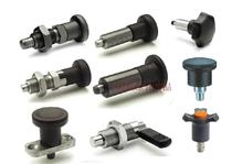 Carbon steel reset type coarse tooth knob plunger M6 M8 M10 M12 German standard