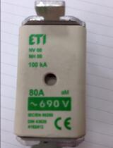 ETI fuse NH00 NV00 80A 690V aM 100KA