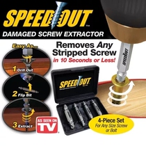 Overseas TV new Speed Out screw screwdriver screw interface screw link screw extractor