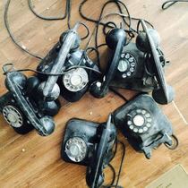 Bakelite dial telephone