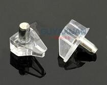 Large transparent laminate bracket Partition nail shelf bracket Movable wooden board bracket Laminate bracket-cabinet