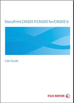 Fuji Xerox DocuPrint CM205f CM205fw CM205b Chinese Manual Firmware Upgrade Software