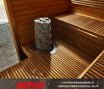 Finnish HARvia Havia customised assembly sauna room (already with furnace etc.)