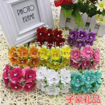 919 with diamond plum flower bouquet diyflower ring chest flower Decorative Silk Flowers Fake Flowers 3CM 1 8 Yuan 6 Dove