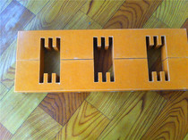 gck bus frame PMJ6B insulated bus frame Cabinet with bus clamp pitch 140mm 9 hole bus clamp