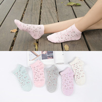 Socks New cotton small float socks female daily cotton shallow female socks spring and autumn cotton socks