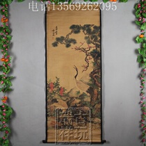 Antique Chinese painting Zhongtang painting Calligraphy and painting Landscape character painting Buddha painting Painter painting Hanging painting Decorative painting Two cranes