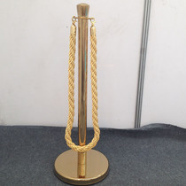 One meter line fence Crown head railing seat lanyard fence Exhibition concierge pole Welcome column Stainless steel can be customized