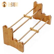 Mingfeng tea set tea ceremony zero with tea cup holder bamboo cup holder double cup holder Kung Fu tea cup holder cool cup holder