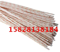 Quality yellow waxed pipe yellow wax pipe 20mm glass fiber sleeve insulation high temperature wire sleeve