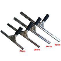 Stainless steel glass scraper window wiper glass wiper lobby home Glass wiper telescopic rod glass scraper