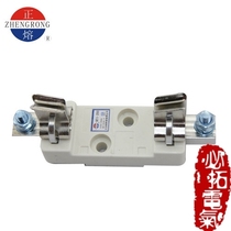 Zhenghao NT1 square tube blade type contact plug-in fuse base 250A200A forward melting copper base