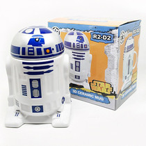 3D CERAMIC MUG Star Wars R2-D2 robot creative MUG office coffee cup CERAMIC