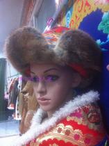 Tibetan hats Tibetan mens and womens hats Tibetan traditional hats Tibetan clothing wearing hats Tibetan traditional life hats