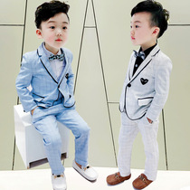 Boy Boy suit suit suit 2018 new Korean English male baby casual small suit children dress spring and autumn