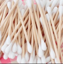 Cotton swab cotton swab cotton bag baby cotton swab cosmetic cotton swab medical disinfection cotton swab double head cotton swab 100