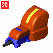 Foot switch imported Korea Kaikun waterproof protective aluminum alloy with sapphire lamp