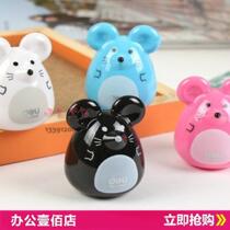 Deli right-hand 0569 curly pen knife Cartoon Pencil Knife Pencil Knife Rice LeMouse Pencil Sharpeners Stationery Wholesale