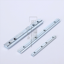 Aluminum alloy 180 degree connector to spell connector Industrial aluminum profile accessories word connector connecting strip