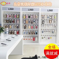  Mobile phone accessories cabinet Computer accessories display cabinet Digital accessories light box display cabinet Digital accessories cabinet Paint display rack