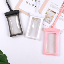 Double-layer airbag mobile phone waterproof bag Waterproof cover Transparent touch screen floating drop-proof waterproof bag plus
