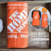 Non-customized male and female kitchen West Restaurant Coffee shop Chef Attendant Working Dress Apron