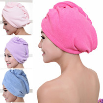 South Korea Super Super Absorbent Amazing Dry Hair Hat Long Hair Bath Cap Quick Dry Hair Towel Thickened Wipe Hair Wrap Headscarf