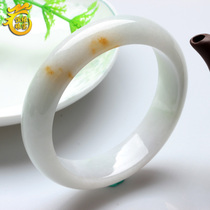 0990 Jade Bracelet Old Pit A Goods Natural Jade Icy Waxy Violet Jade Bracelet Myanmar