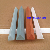 Direct marketing Triangle oil stone strips 150 * 12150 * 10 x green silicon carbide oil stone polished stone polished oil stone