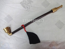 Special price wooden big cigarette bag opera stage performance props cigarette Rod smoking pipe smoking pipe gun smoke rod props