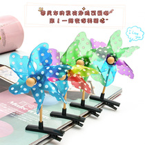 Small Windmill Hairpin Clip Wholesale Cute Mini Adults Ground Stall Selling Cute Overhead Kite Heads Toy Gift Head Accessories