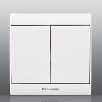 Panasonic switch Panasonic Jiadian pure series two-open single control switch WMS503