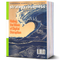 (Annual subscription) Original English Magazine Strategy  Business Strategy Business Quarterly