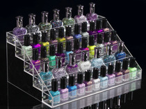 Acrylic cosmetics shelf nail polish display rack perfume shelf boutique display rack grid disassembly display rack