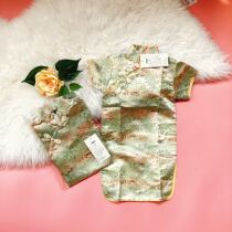 Children Chinese cheongsam champagne