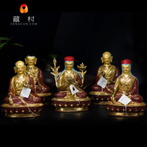 Tibetan Buddhism Mythurism Buddha Buddha Pendulum Pieces in Nepal Handmade 7-inch pure copper semi-lau gold Saqa Buddha Buddha Pendulum