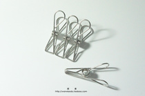 Naughty handmade leather with diy stainless steel wrapping edge fixed clip long tail clip leather tool leather bell fixing