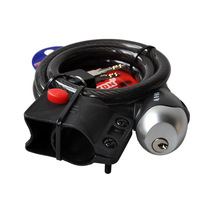 General childrens bicycle mountain bike folding car lock anti-theft steel cable loop lock