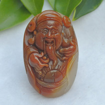 Yunnan Longling Huanglong Jade Fortune Pendant Pendant Pendant Jade Fortune Pendant Pendant Meaning Caiyuan Roll 0