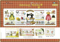 Cross stitch electronic figure redraw source file-SODA SO-G30 cute version sewing shop cartoon childrens room