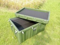 Superior Security MG-10 Safety Box Protective Case Military-industrial Large Equipment Box High-end Military Green Rolling Plastic Case