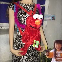 Daily single ramming goods-childlike Tokyo Sesame Street plush large capacity backpack feel good
