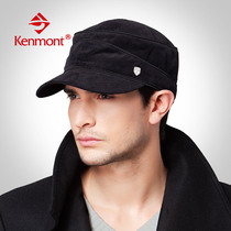 Carmon hat male Winter autumn Korean Tide baseball cap outdoor dad flat cap warm military hat cotton cap cap