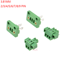 PLUG-IN THROUGH-WALL TERMINAL KF2EDG-3 81MM 2 3 4 5 6 8 10 12 P PIN TERMINAL BLOCK